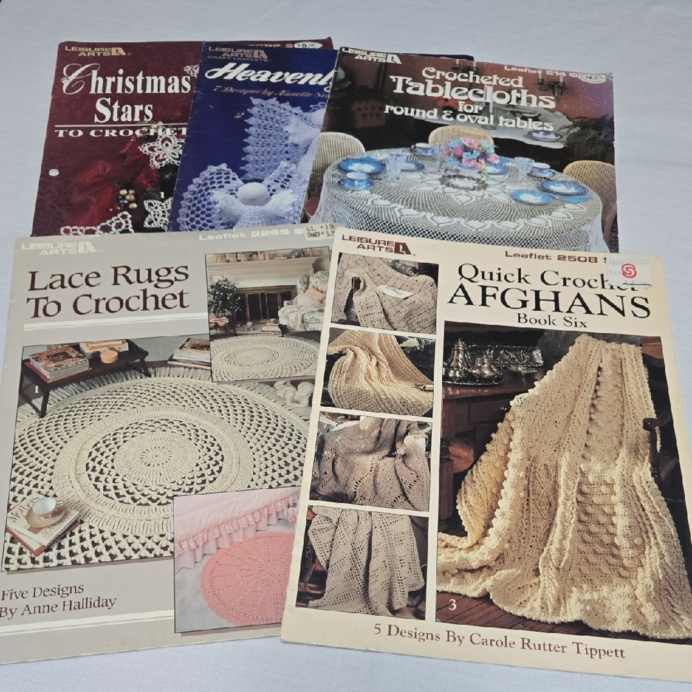 Leisure Arts Quick Crochet Afghans Book